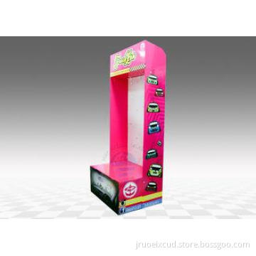 Toy Promotional Sidekick Display With Custom Pink / Branded